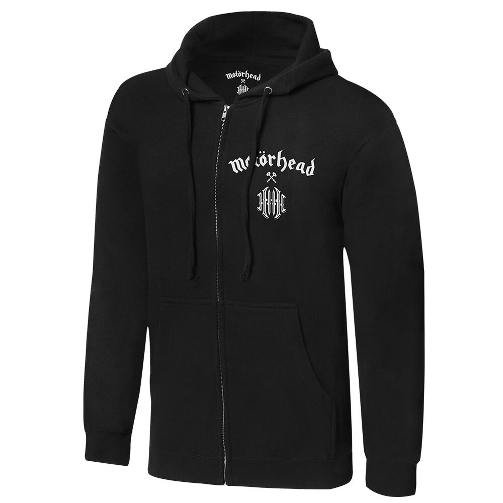 Motörhead x Triple H Black Full-Zip Hoodie Sweatshirt Pwcatalog