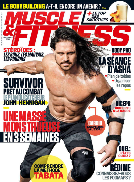 Muscle & Fitness 2018 December John Hennigan Magazine PWcatalog