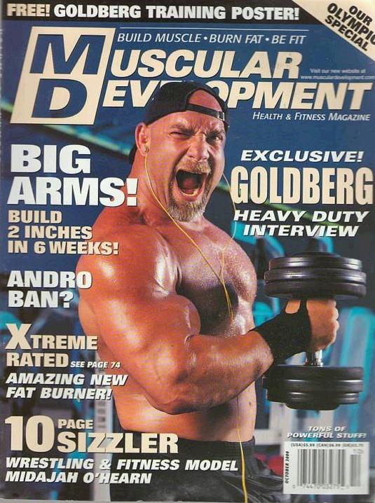Muscular Development October 2000 Magazine PWcatalog