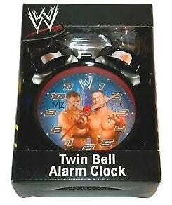 WWE Twin Bell Alarm Clock John Cena & The Miz