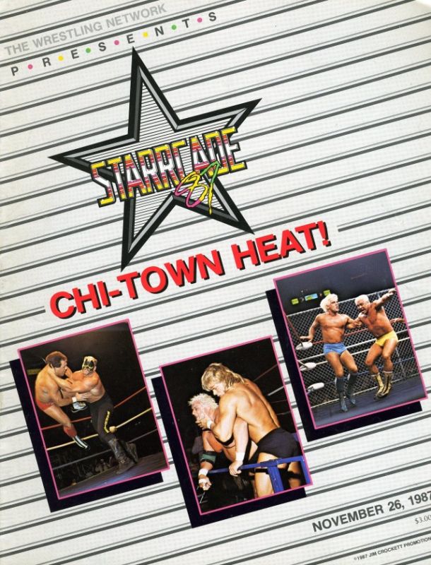 NWA Starcade Program 1987-11-26 Magazine PWcatalog