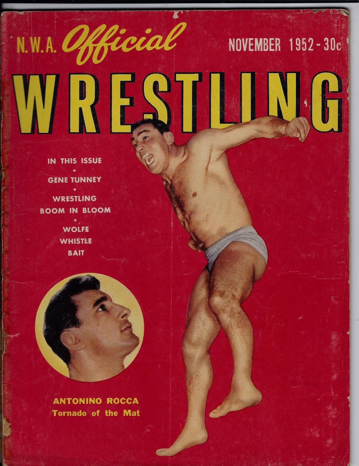NWA Official Magazine November 1952 Magazine PWcatalog