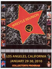 NWA program wrestlereunion 2010 Magazine PWcatalog