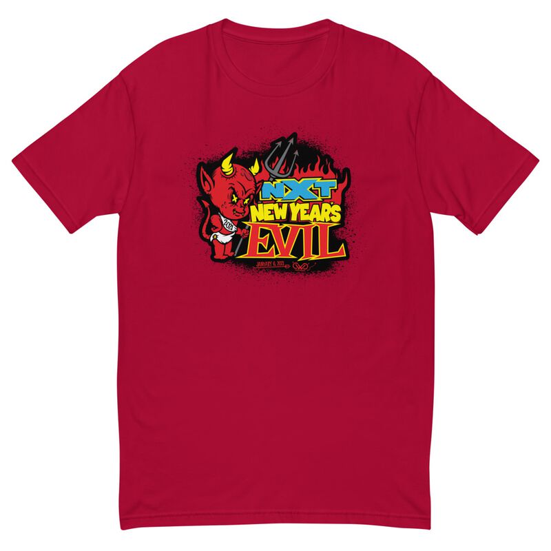 NXT New Year's Evil Red Logo T-Shirt Pwcatalog