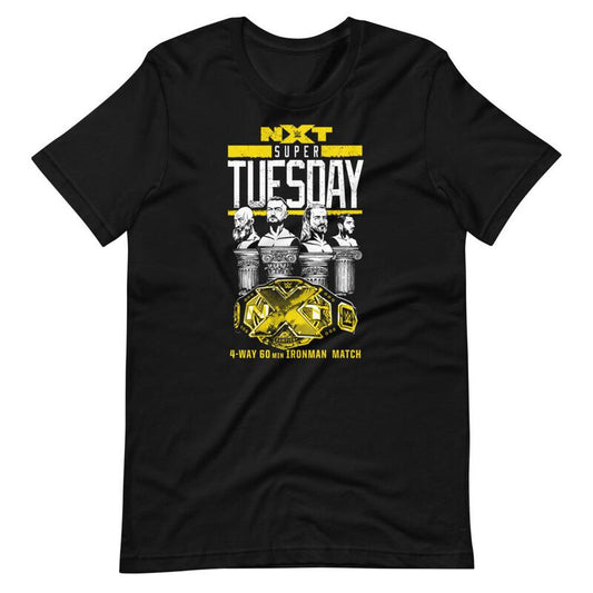 NXT Super Tuesday Iron Man Match T-Shirt Pwcatalog