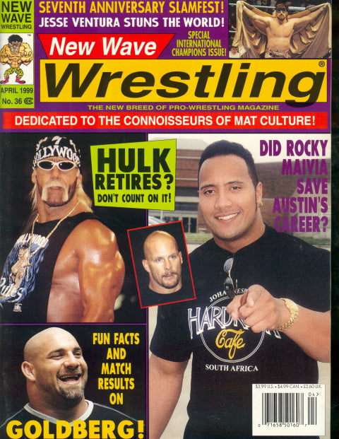 New Wave Wrestling April 1999 Magazine PWcatalog