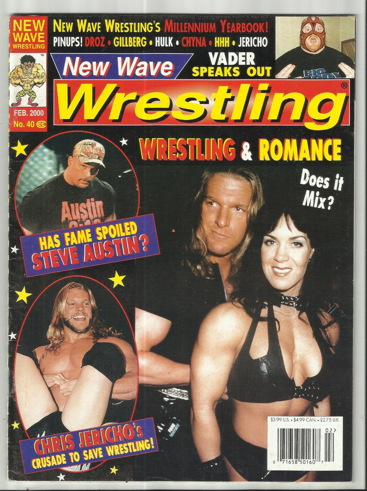 New Wave Wrestling February 2000 Magazine PWcatalog
