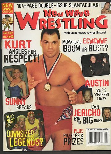 New Wave Wrestling January 2002 Magazine PWcatalog