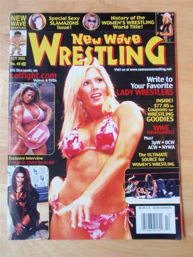New Wave Wrestling October 2003 Magazine PWcatalog