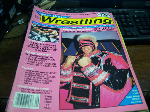New Wave Wrestling September 1992 Magazine PWcatalog