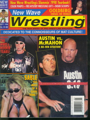 New Wave Wrestling September 1998 Magazine PWcatalog