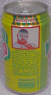 Mello Yello 1988 Nikita Koloff NWA WRESTLING'S BEST PW Catalog