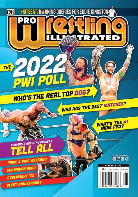 Pro Wrestling Illustrated November 2022 Magazine PWcatalog