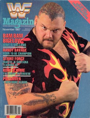 WWF Magazine November 1987 Magazine PWcatalog
