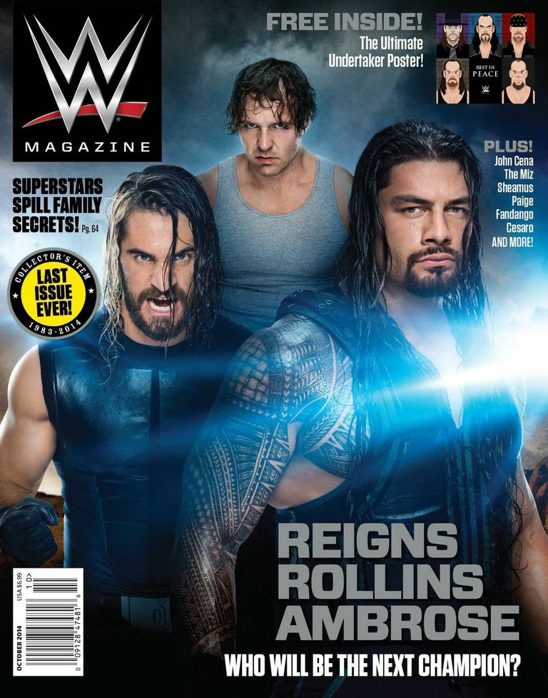 WWE Magazine October 2014 Magazine PWcatalog