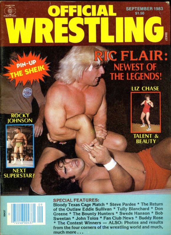 Official Wrestling September 1983 Magazine PWcatalog