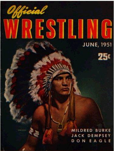Official Wrestling June 1951 Magazine PWcatalog