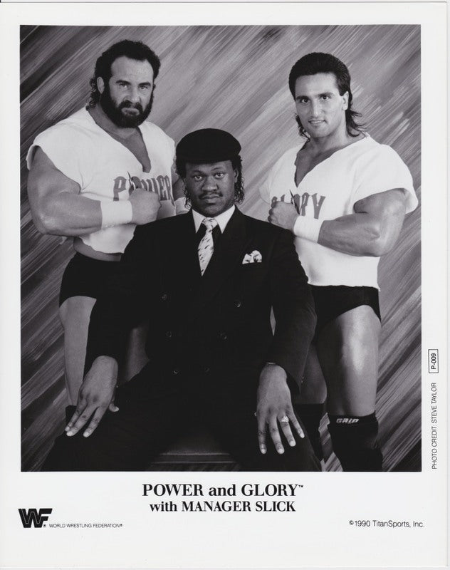 1990 Power , Glory w/Slick P009 b/w PW Catalog