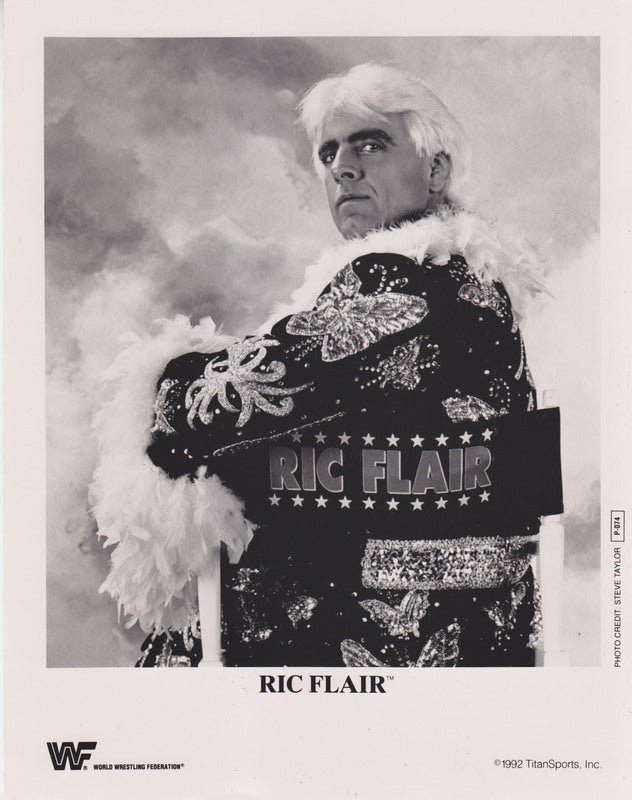 1992 Ric Flair P074 b/w PW Catalog