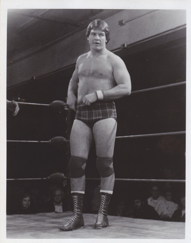 1980's Portland Wrestling "Rowdy" Roddy Piper vintage Promo Photo PWcatalog