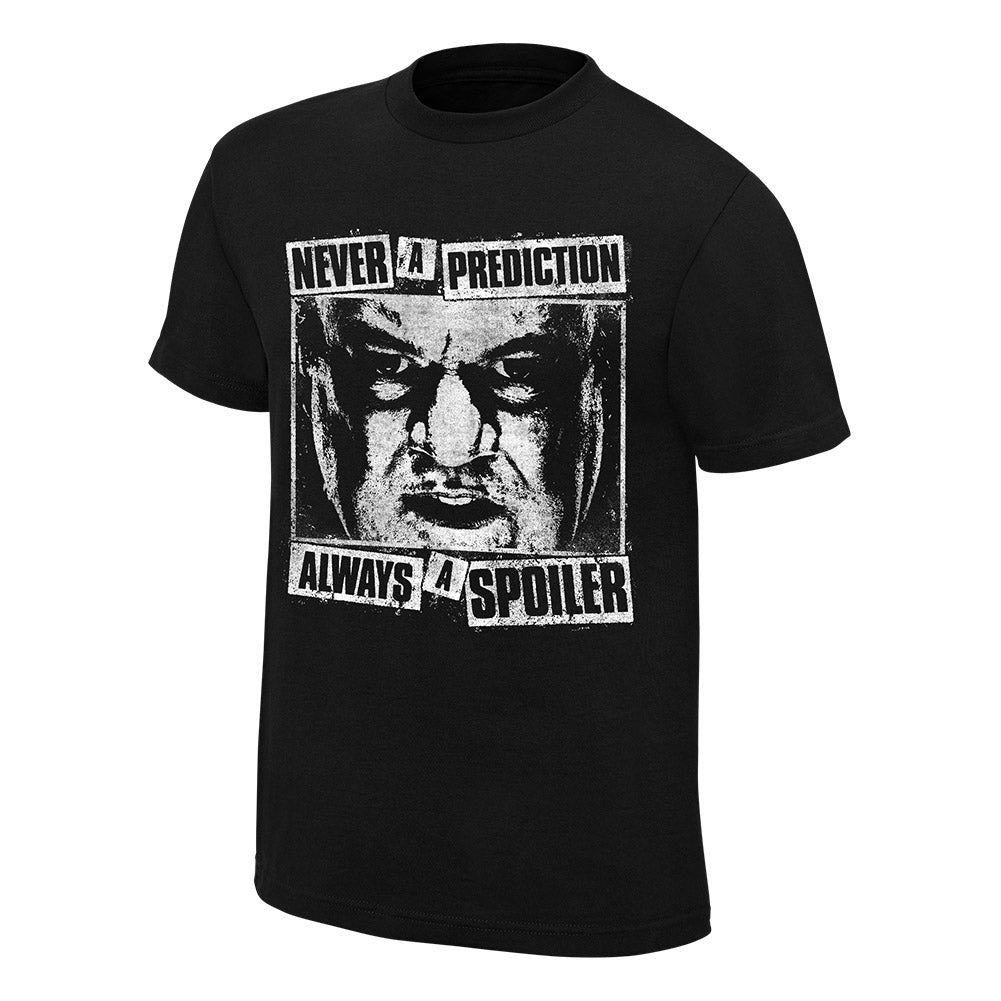 Paul Heyman Never A Prediction Authentic T-Shirt Pwcatalog