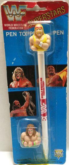 Pen topper Hulk Hogan Ultimate warrior PWcatalog