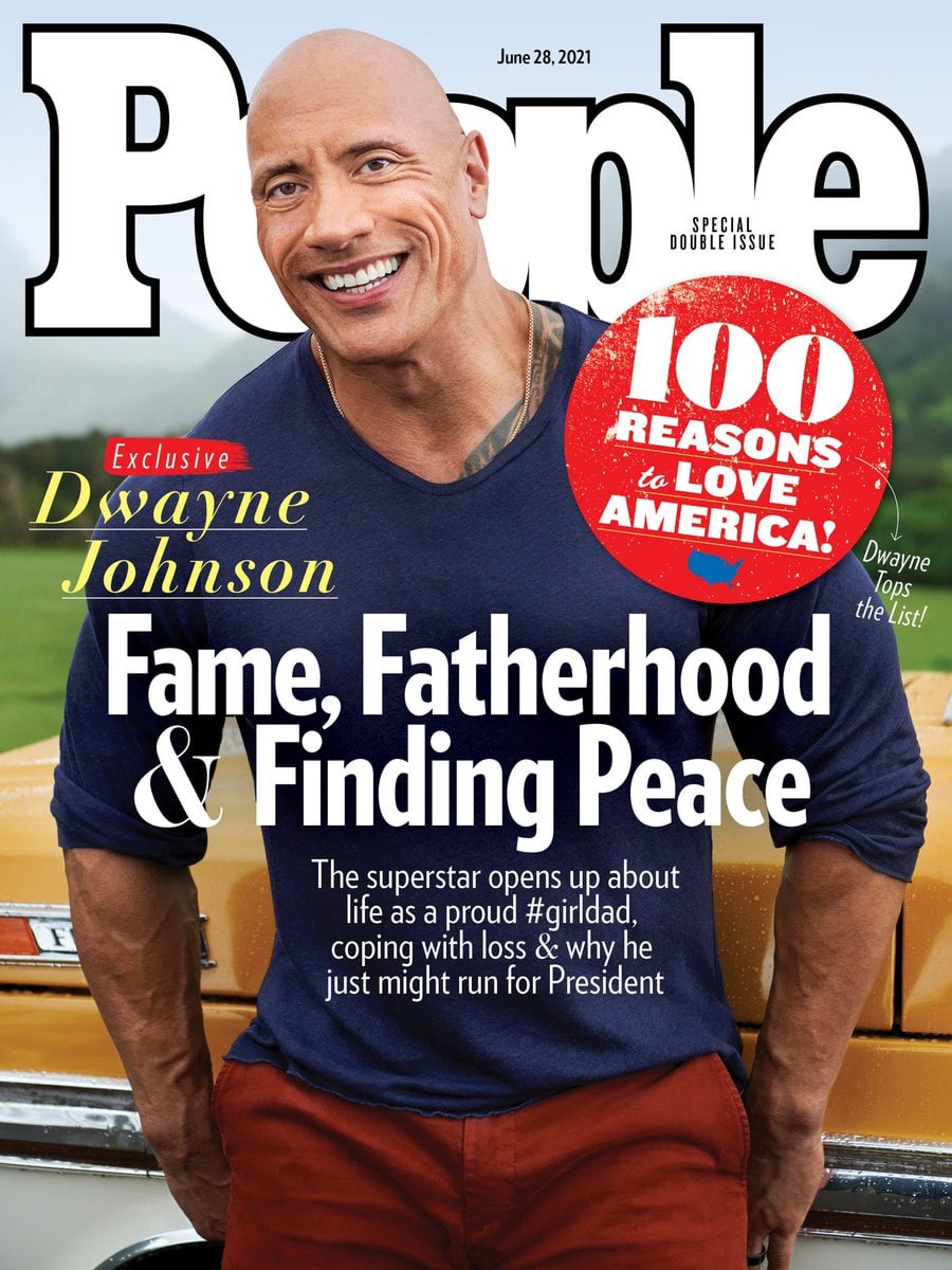 People Magazine June 28, 2021 The Rock Magazine PWcatalog