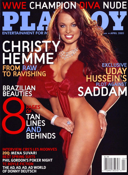 Playboy April 2005 Magazine PWcatalog