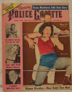 Police Gazette Magazine PWcatalog