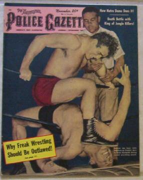 Police Gazette Magazine PWcatalog