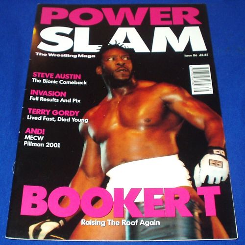 Power Slam Volume 086 September 2001 Magazine PWcatalog