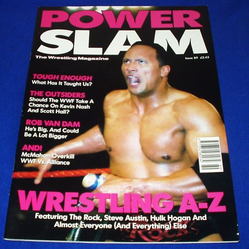 Power Slam Volume 089 December 2001 Magazine PWcatalog