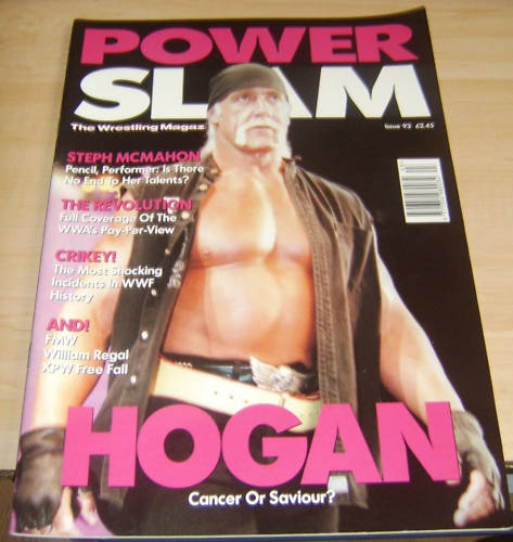Power Slam Volume 093 April 2002 Magazine PWcatalog