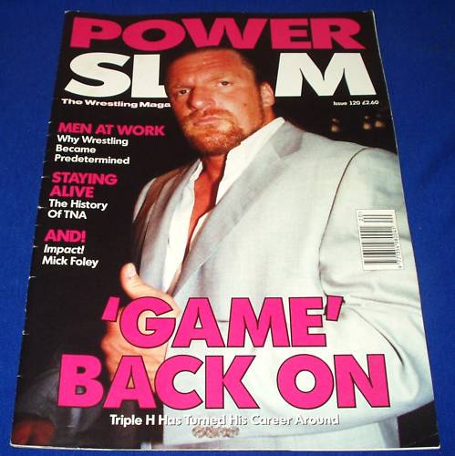 Power Slam Volume 120 July 2004 Magazine PWcatalog