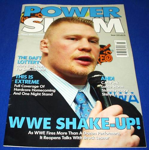 Power Slam Volume 133 August 2005 Magazine PWcatalog