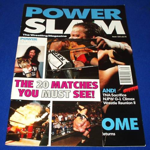 Power Slam Volume 135 October 2005 Magazine PWcatalog