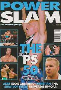 Power Slam Volume 138 January 2006 Magazine PWcatalog