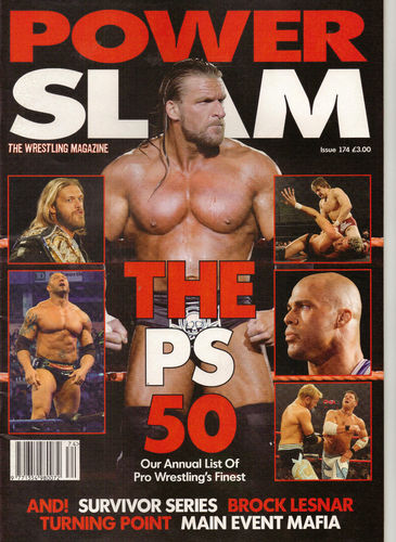 Power Slam Volume 174 January 2009 Magazine PWcatalog