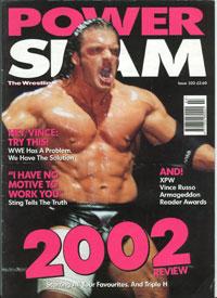 Power Slam Volume 103 February 2003 Magazine PWcatalog