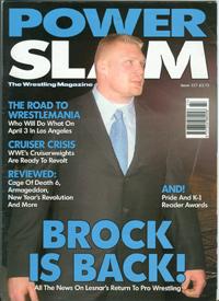Power Slam Volume 127 February 2005 Magazine PWcatalog