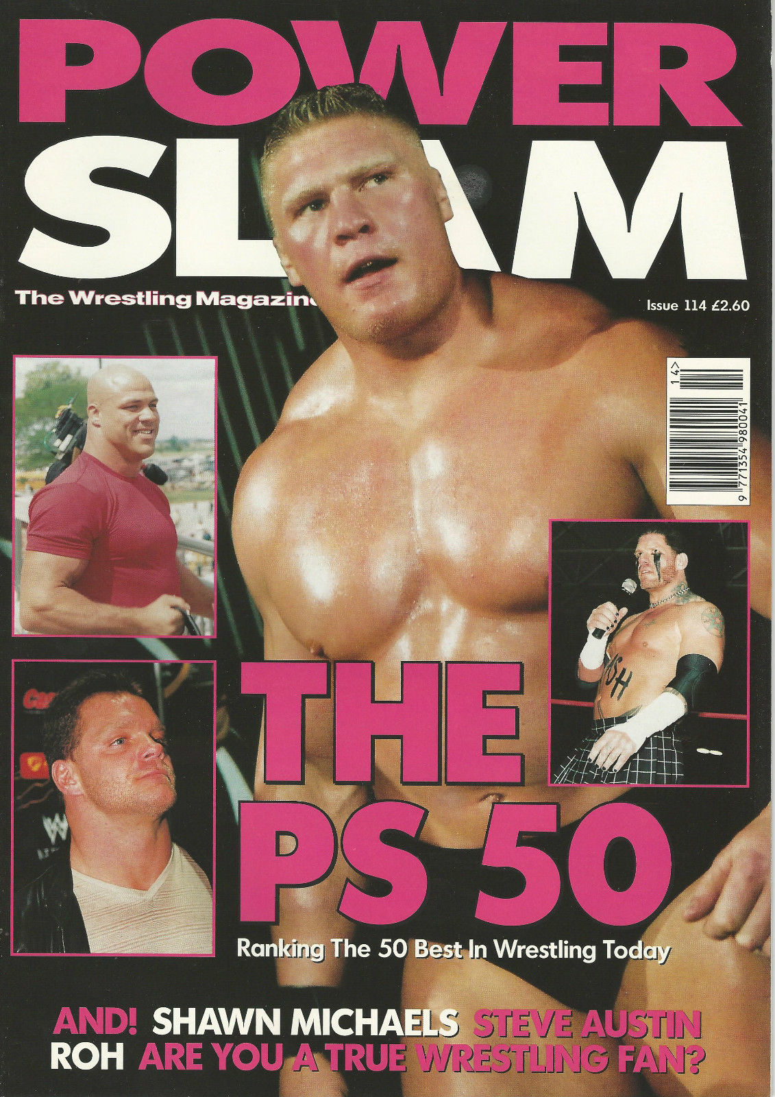 Power Slam Volume 114 January 2004 Magazine PWcatalog