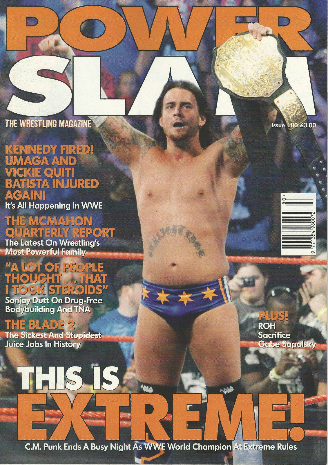 Power Slam Volume 180 Magazine PWcatalog