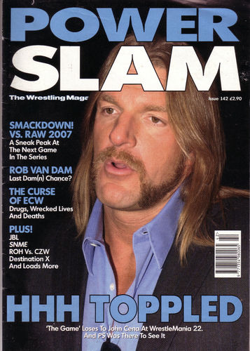 Power Slam Volume 142 May 2006 Magazine PWcatalog