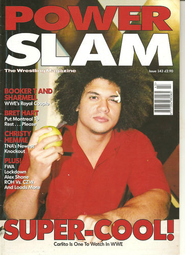 Power Slam Volume 143 June 2006 Magazine PWcatalog