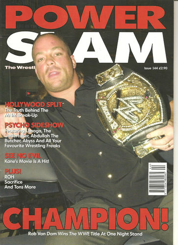 Power Slam Volume 144 July 2006 Magazine PWcatalog