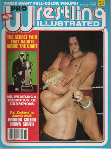 Pro Wrestling Illustrated September 1980 Magazine PWcatalog