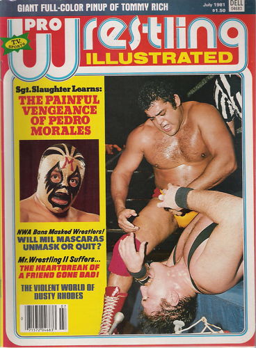 Pro Wrestling Illustrated July 1981 Magazine PWcatalog