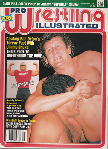 Pro Wrestling Illustrated November 1982 Magazine PWcatalog