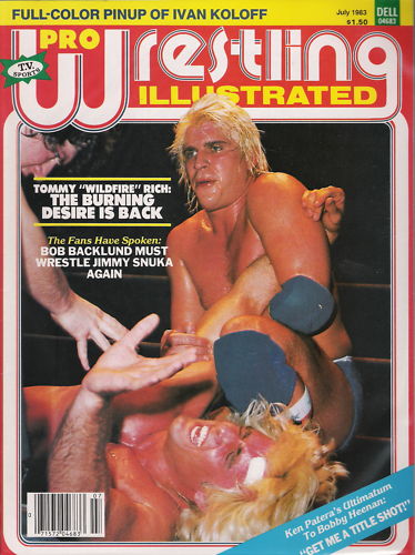 Pro Wrestling Illustrated July 1983 Magazine PWcatalog