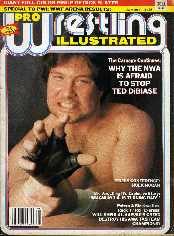 Pro Wrestling Illustrated June 1984 Magazine PWcatalog